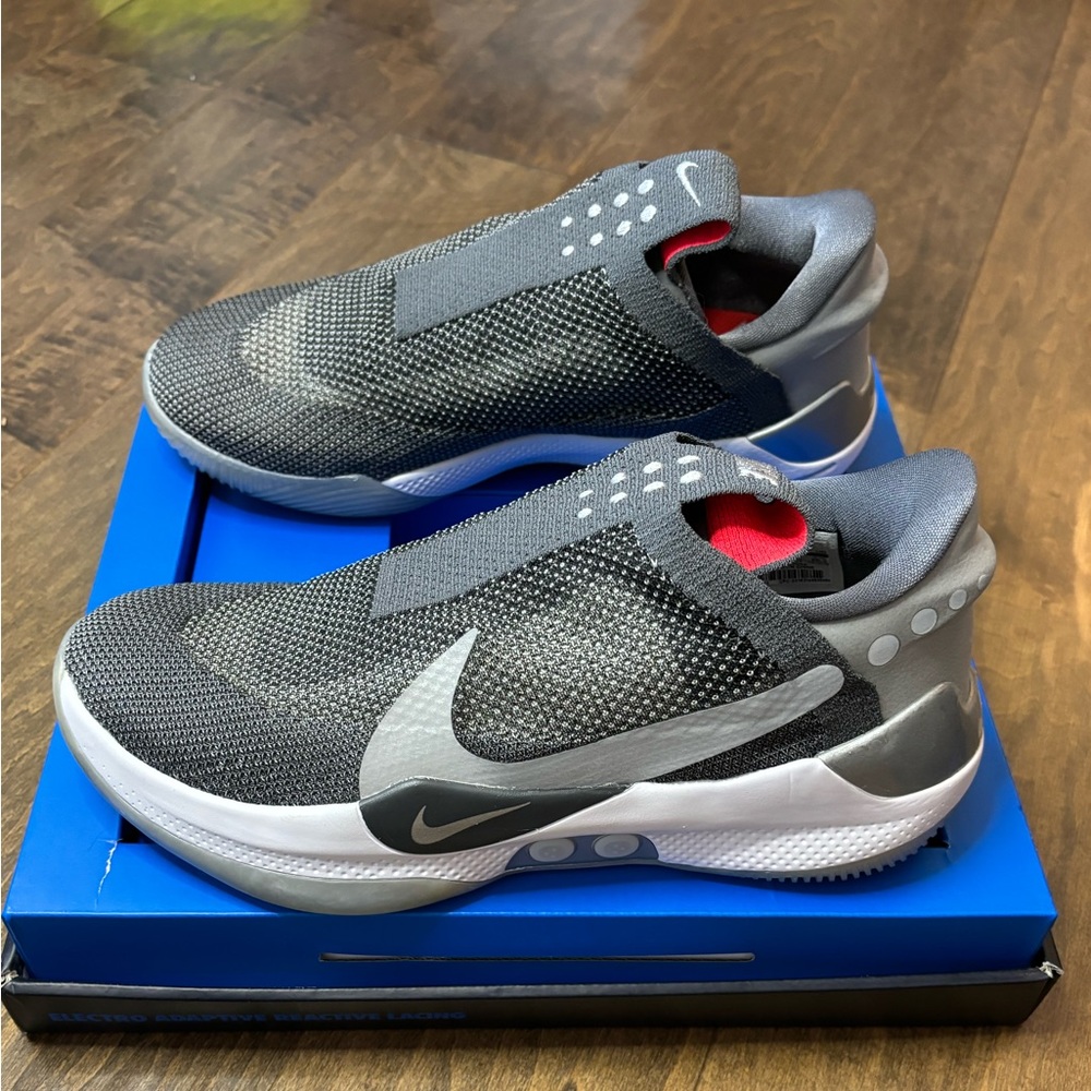 Nike Adapt BB black/Reflect silver men's like new with box